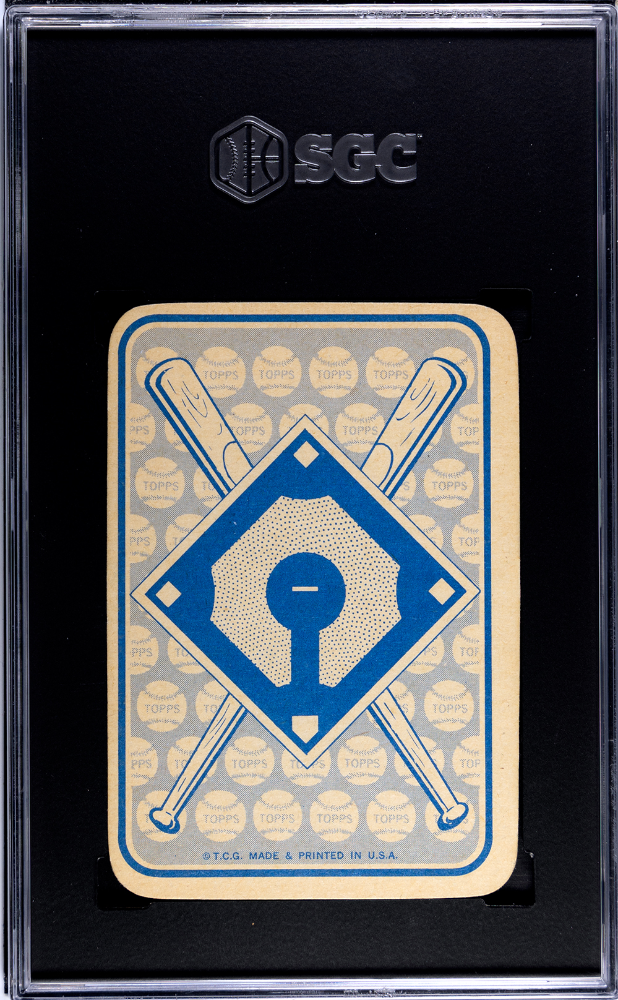 1968 Topps Game #2 Mickey Mantle Yankees SGC 2