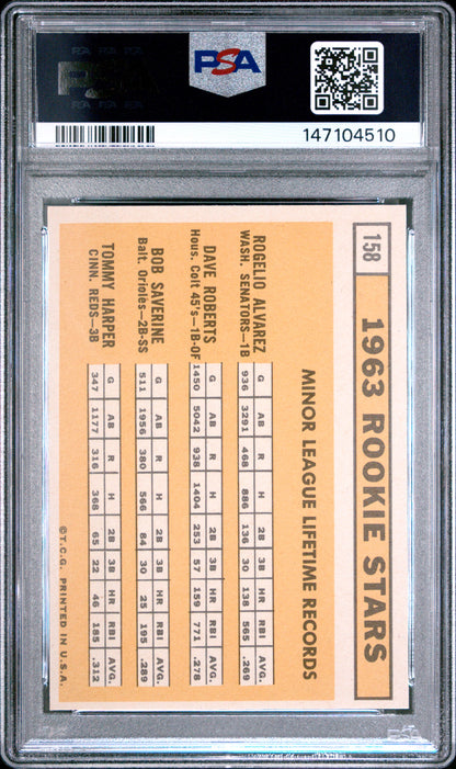 1963 Topps #158 1963 Rookie Stars PSA 7