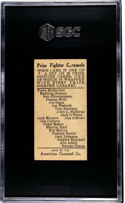 1909 E75 American Caramel Stanley Ketchell Boxing SGC 3