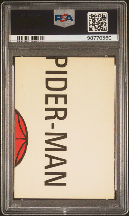 1966 Donruss Marvel Super Hero #5 Captain America  I Told You To Keep PSA 6