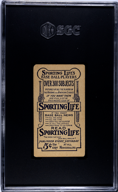 1910 M116 Sporting Life Larry Gardner Boston SGC 4