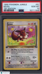 1999 Pokemon Jungle #51 Eevee 1st Edition PSA 10