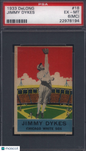 1933 Delong #18 Jimmy Dykes White Sox PSA 6 (MC)