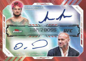 2025 Topps Finest UFC Hobby Box 8-Box Sealed Case