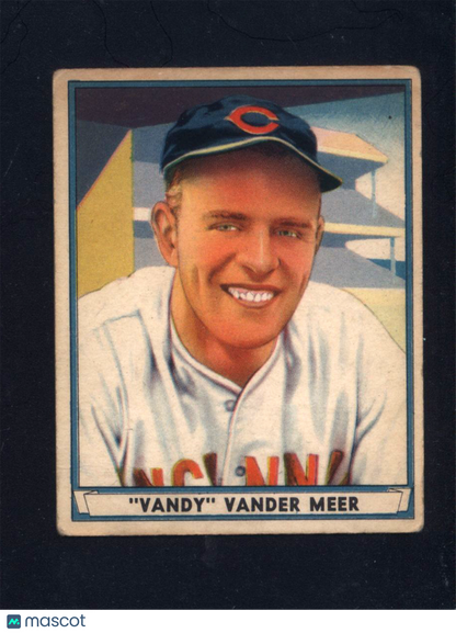 1941 Play Ball #56 John "Vandy" Vander Meer Reds (VG)