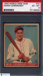 1933 Goudey World Wide Gum #70 Adam Comorosky Pirates PSA 6