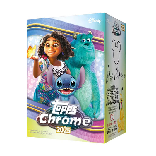 2025 Disney Topps Chrome 7-Pack Blaster Box
