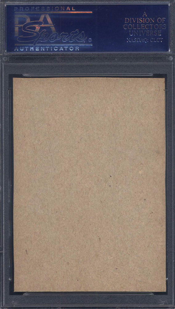 1961 Post Cereal #50 Tom Brewer Hand Cut Red Sox PSA 8