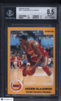 1984 Star #237 Hakeem Olajuwon Rookie HOF BGS 8.5 w/ 9 (2)