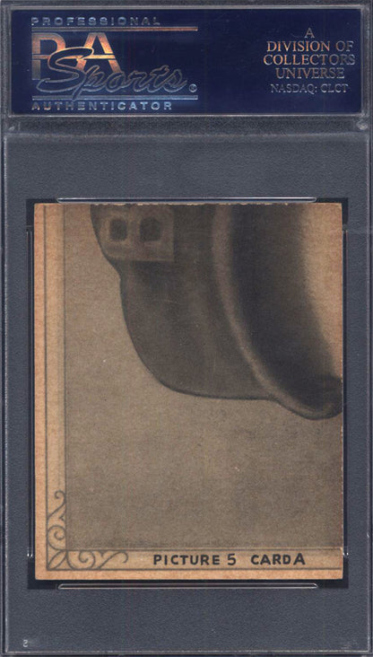 1935 Goudey 4-In-1 #5A with Babe Ruth Yankees PSA 5