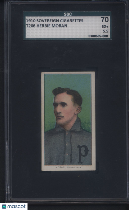 T206 Herbie Moran Providence SGC 5.5 Sovereign Back