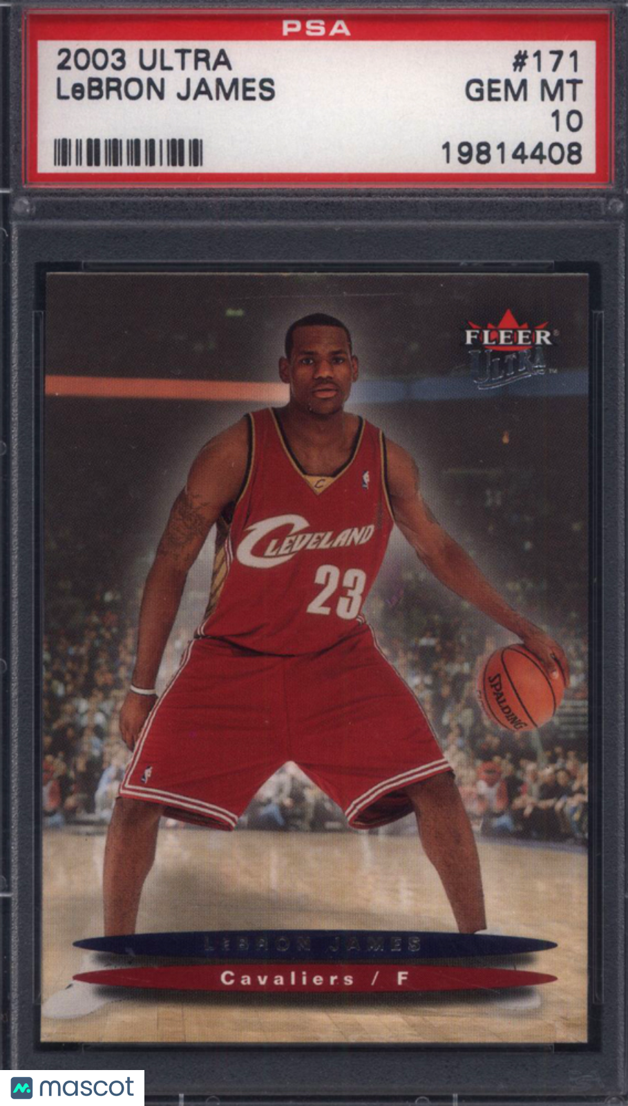 2003 Ultra #171 LeBron James Rookie Cavaliers PSA 10