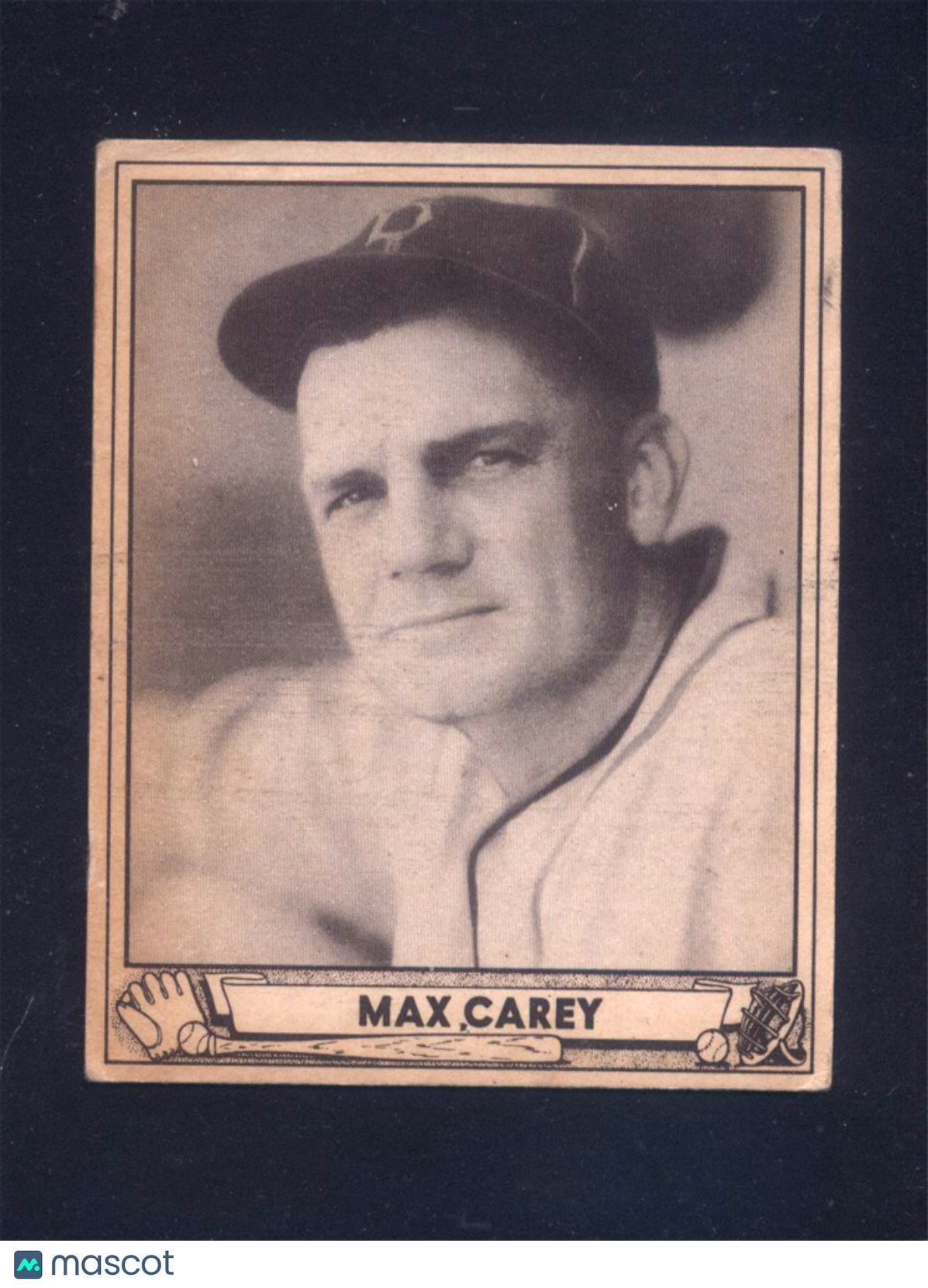1940 Play Ball #178 Max Carey Pirates (VG/EX)