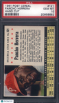 1961 Post Cereal #121 Pancho Herrera Hand Cut Phillies PSA 10 Pop 5
