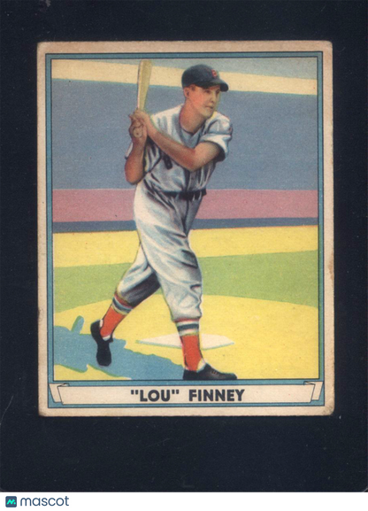 1941 Play Ball #30 Lou Finney Red Sox (VG)