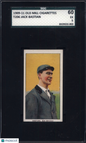 T206 Jack Bastian Southern League San Antonio SGC 5 Old Mill Back