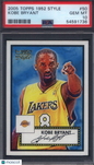 2005 Topps 1952 Style #50 Kobe Bryant Lakers PSA 10