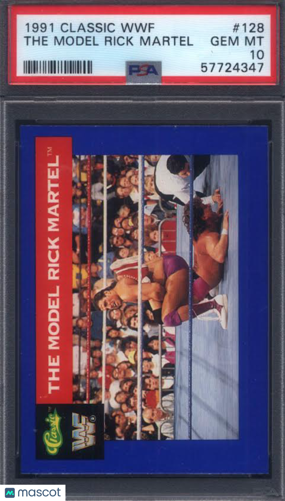 1991 Classic WWF #128 The Model Rick Martel PSA 10