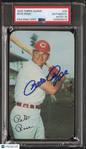 1970 Topps Super #34 Pete Rose Reds Signed PSA Authentic Auto 10