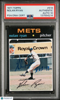 1971 Topps #513 Nolan Ryan with HOF Inscription PSA Authentic Auto 10