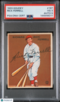 1933 Goudey #197 Rick Ferrell Signed PSA 3 Auto 9