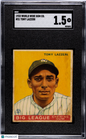 1933 Goudey World Wide Gum  #31 Tony Lazzeri  Yankees SGC 1.5