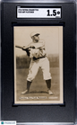 1914 Fatima Cigarettes T222 Art Fletcher New York SGC 1.5