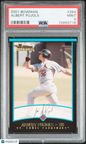 2001 Bowman #264 Albert Pujols Rookie Cardinals PSA 9