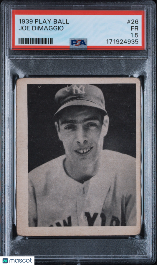1939 Play Ball #26 Joe Dimaggio Yankees PSA 1.5
