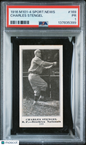 1916 M101-4 Sporting News Back #169 Casey Stengel Brooklyn PSA 1