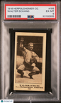 1916 Herpolsheimer M101-4 #155 Walter Schang Athletics PSA 6 pop 1 (0 Higher)