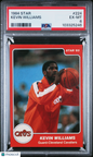 1984 Star #224 Kevin Williams Cavaliers PSA 6
