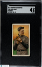 T206 Addie Joss Pitching Cleveland SGC 4 Piedmont Factory 42 Back
