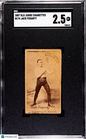 1887 N174 Old Judge Boxing Jack Fogarty SGC 2.5