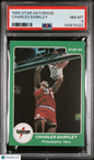 1984-85 Star Gatorade Charles Barkley 76ers PSA 8