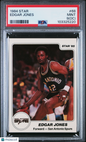 1984 Star #68 Edgar Jones Spurs PSA 9 (OC)