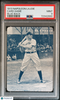 1913 Napoleon Lajoie Card Game Blue Back PSA 9