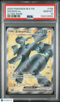 2025 Pokemon BLK EN-Black Bolt #158 Zekrom EX Ultra Rare PSA 10