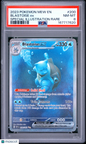 2023 Pokemon Mew EN-151 #200 Blastoise EX Special Illustration Rare PSA 8