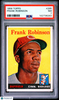 1958 Topps #285 Frank Robinson 2nd Year Reds PSA 7