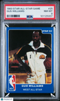 1983 Star All-Star Game #25 Gus Williams PSA 8