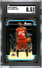 2003 Bowman Rookie & Stars #123 LeBron James Rookie SGC 8.5 Well Centered
