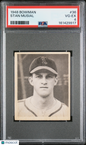 1948 Bowman #36 Stan Musial Rookie HOF Cardinals PSA 4