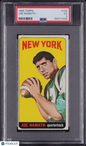 1965 Topps #122 Joe Namath Rookie HOF Jets PSA 3