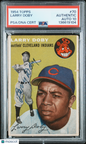 1954 Topps #70 Larry Doby Indians Signed Auto PSA 10