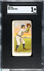 1909 E101 Set of 50 Fred Jacklitsch Philadelphia SGC 1