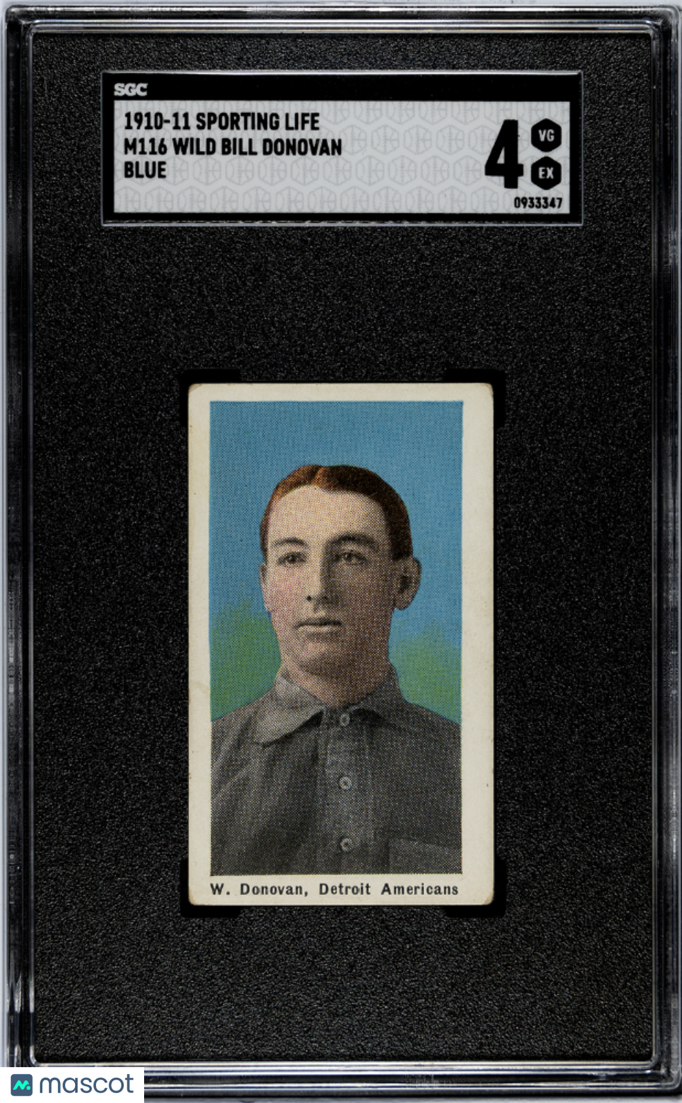 M116 Sporting Life Wild Bill Donovan Blue Detroit SGC 4