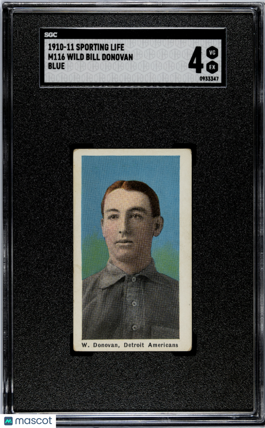 M116 Sporting Life Wild Bill Donovan Blue Detroit SGC 4