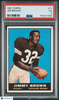 1961 Topps #71 Jim Brown Browns PSA 5