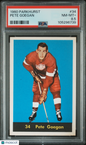 1960 Parkhurst #34 Pete Goegan Red Wings PSA 8.5 pop 2